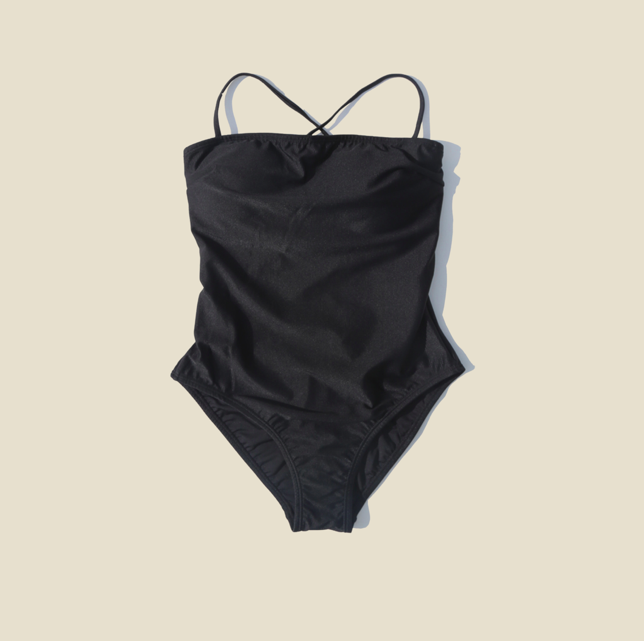 Verre 베르 Glassy monokini - black 글라시 모노키니 수영복