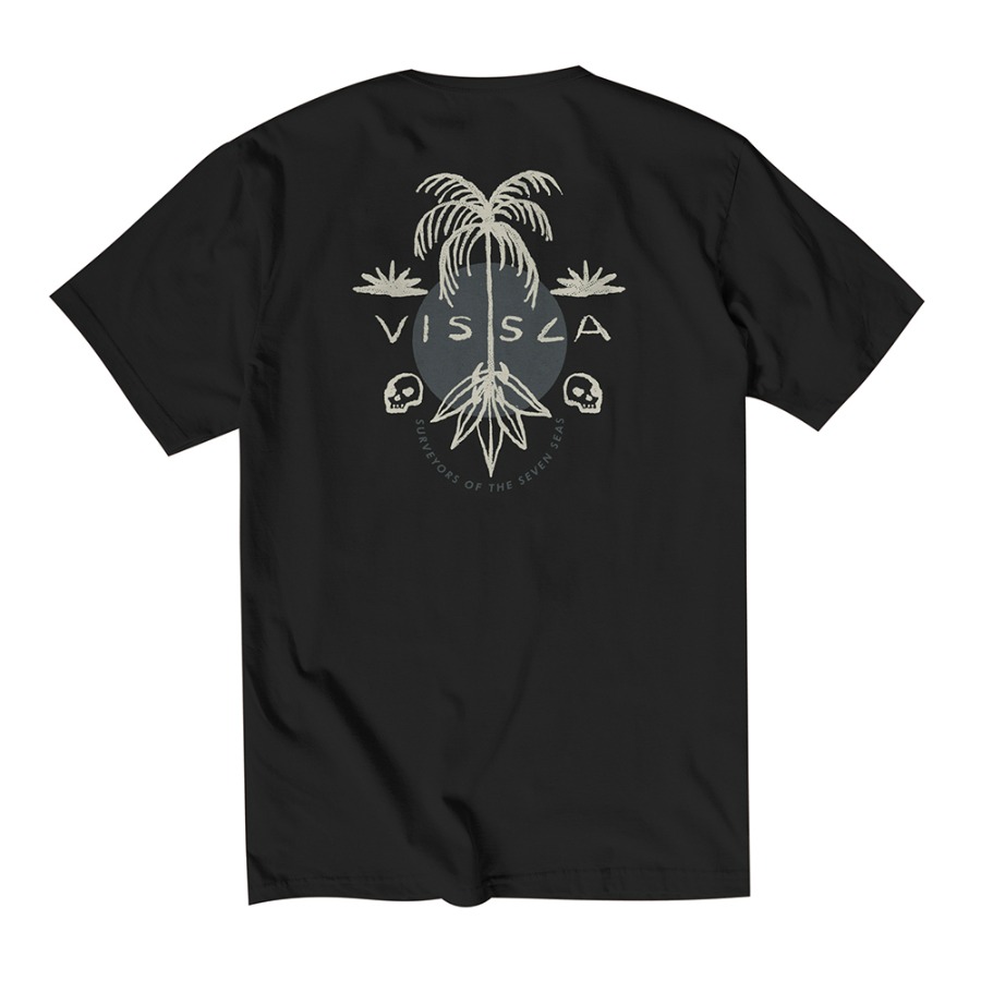 VISSLA 비슬라 Above And Below Organic Tee-PHA 티셔츠