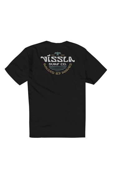 VISSLA 비슬라 West Winds Premium PKT Tee-BLK 티셔츠