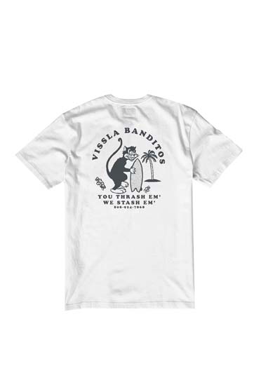 VISSLA 비슬라 Bandito SS PKT Tee-WHT 티셔츠