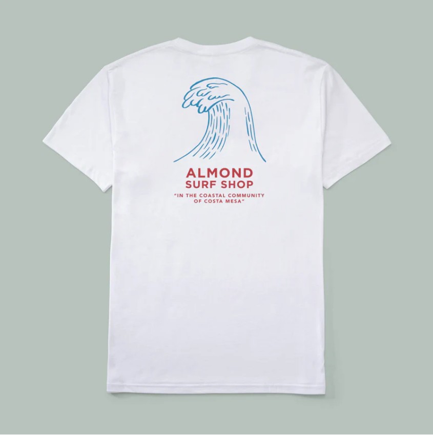 Almond 알몬드 Owen Tee White 티셔츠