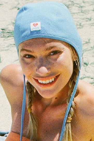 네이키드서프클럽 Naked Surf Ribbon Swim Hat (Sky Blue)