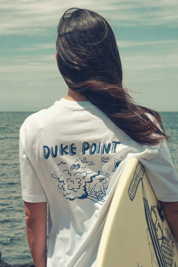 MATT AND MEL (T-shirt) - Duke Point [White]