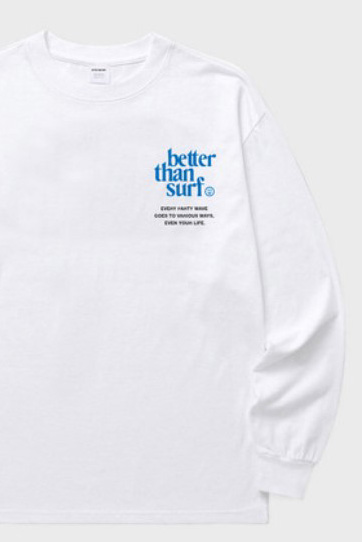 배러댄서프 Better Than Surf 언커버 롱슬리브 티셔츠