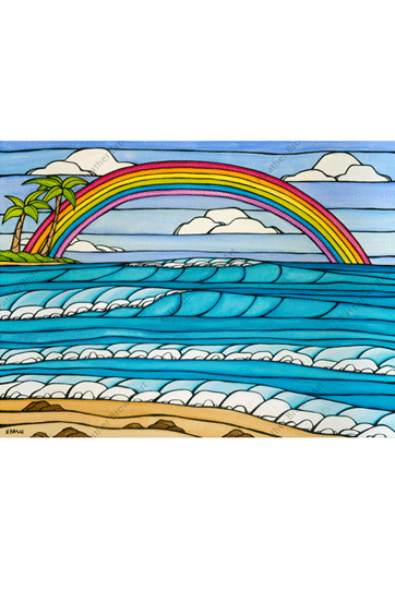 헤더브라운 Daydream Rainbow 11X14