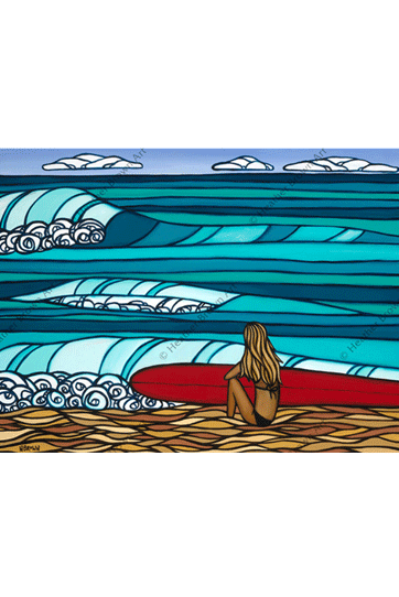 헤더브라운 Surf Girl 8x10