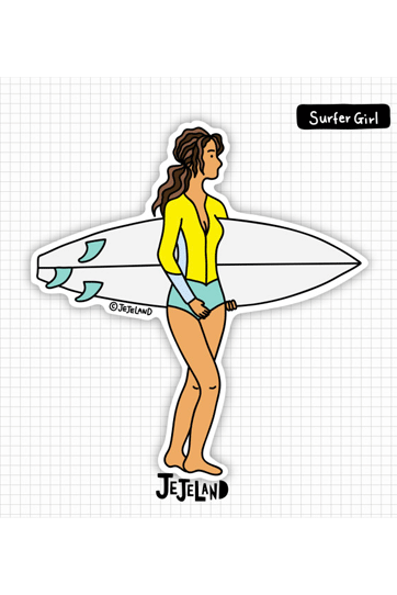 JEJELAND - Surfer Girl 스티커