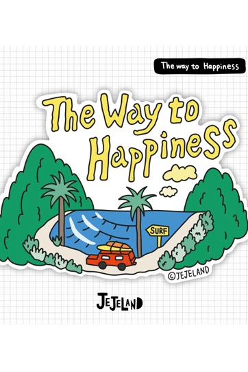 JEJELAND - The Way Yo Happiness 스티커