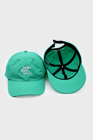 배러댄서프 Better Than Surf Smile Logo Beach Cap - Mint